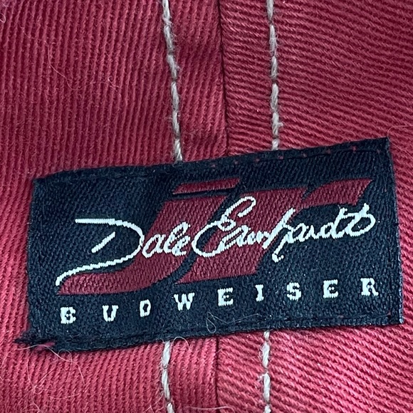 Vintage 2005 NASCAR Dale Earnhardt Jr. MIS Pit Crew Signed Budweiser Hat - Picture 7 of 8